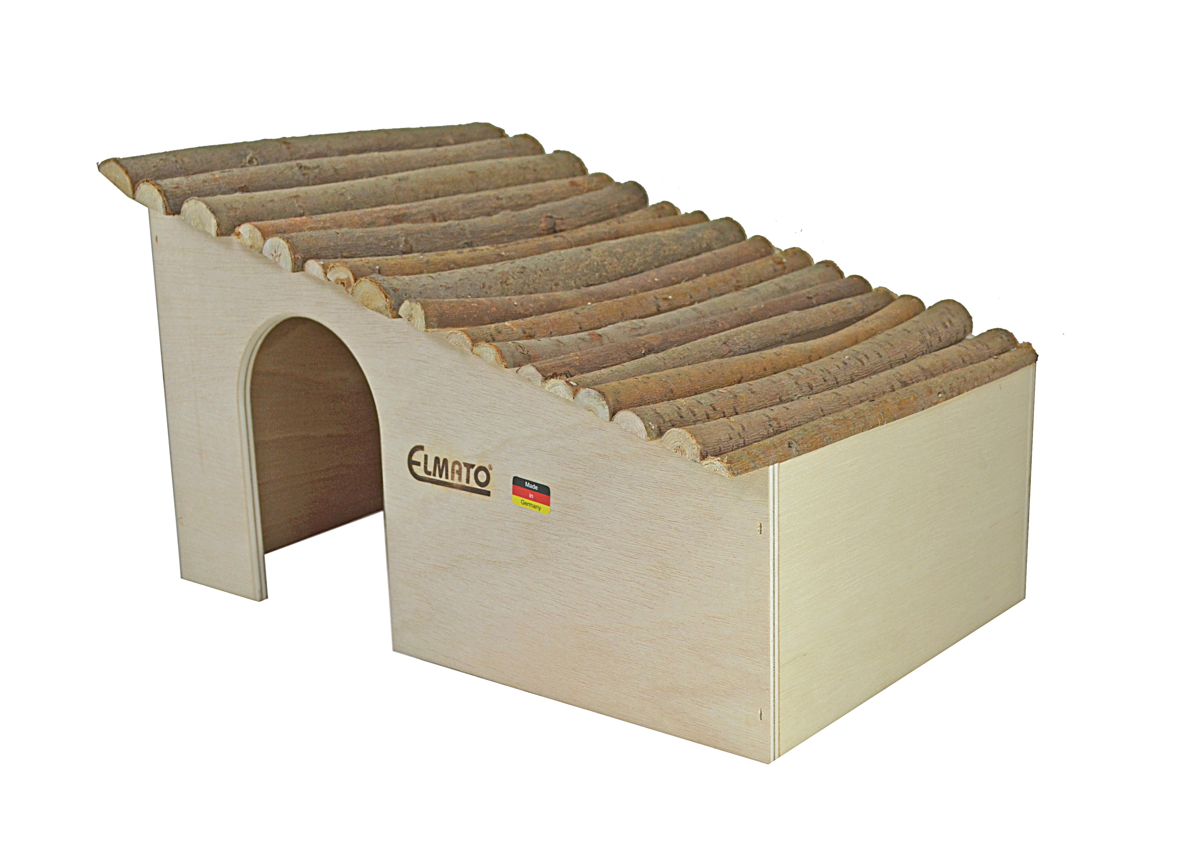 Elmato Natur Baumhütte für Zwerghasen