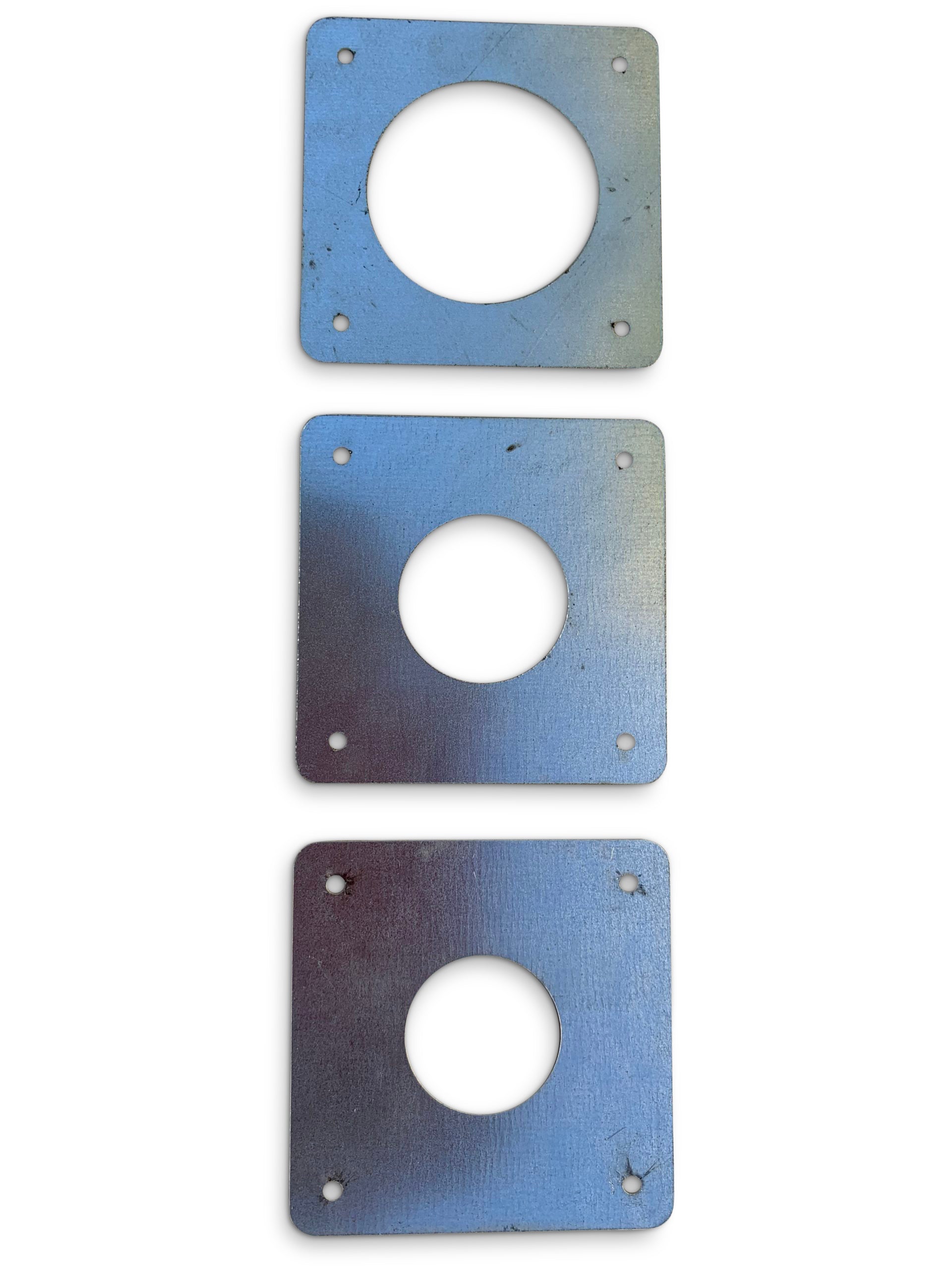 Elmato Einflugblech für Nistkasten, Flugloch-Schutz, Spechtschutz