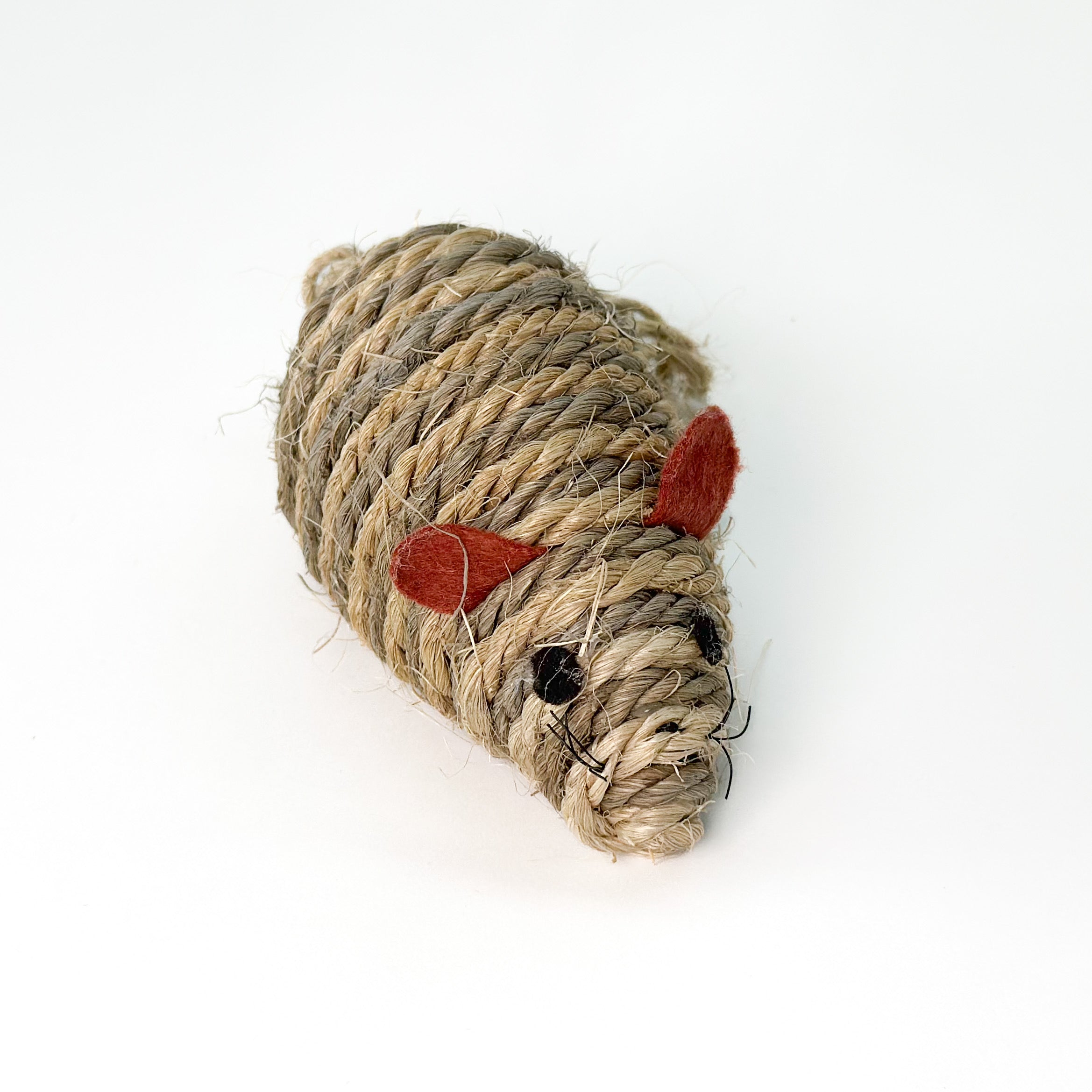 Elmato Maus XXL Sisal mit Glöckchen