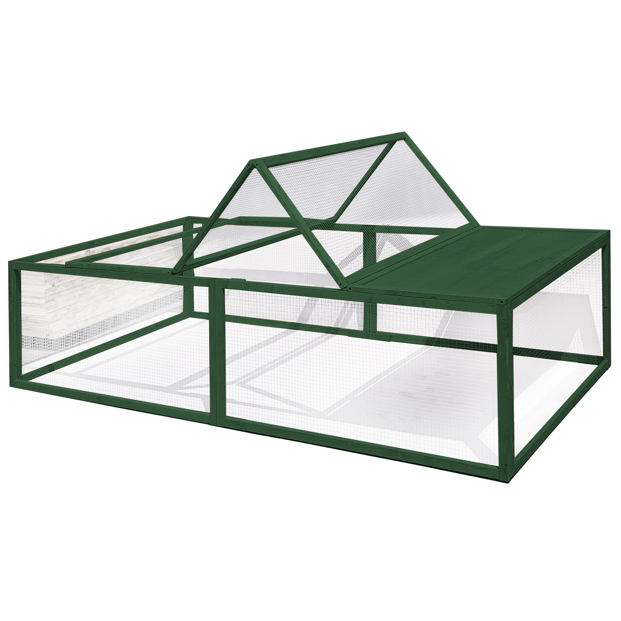 Freilauf Sommergarten, Stall, zwei Größen