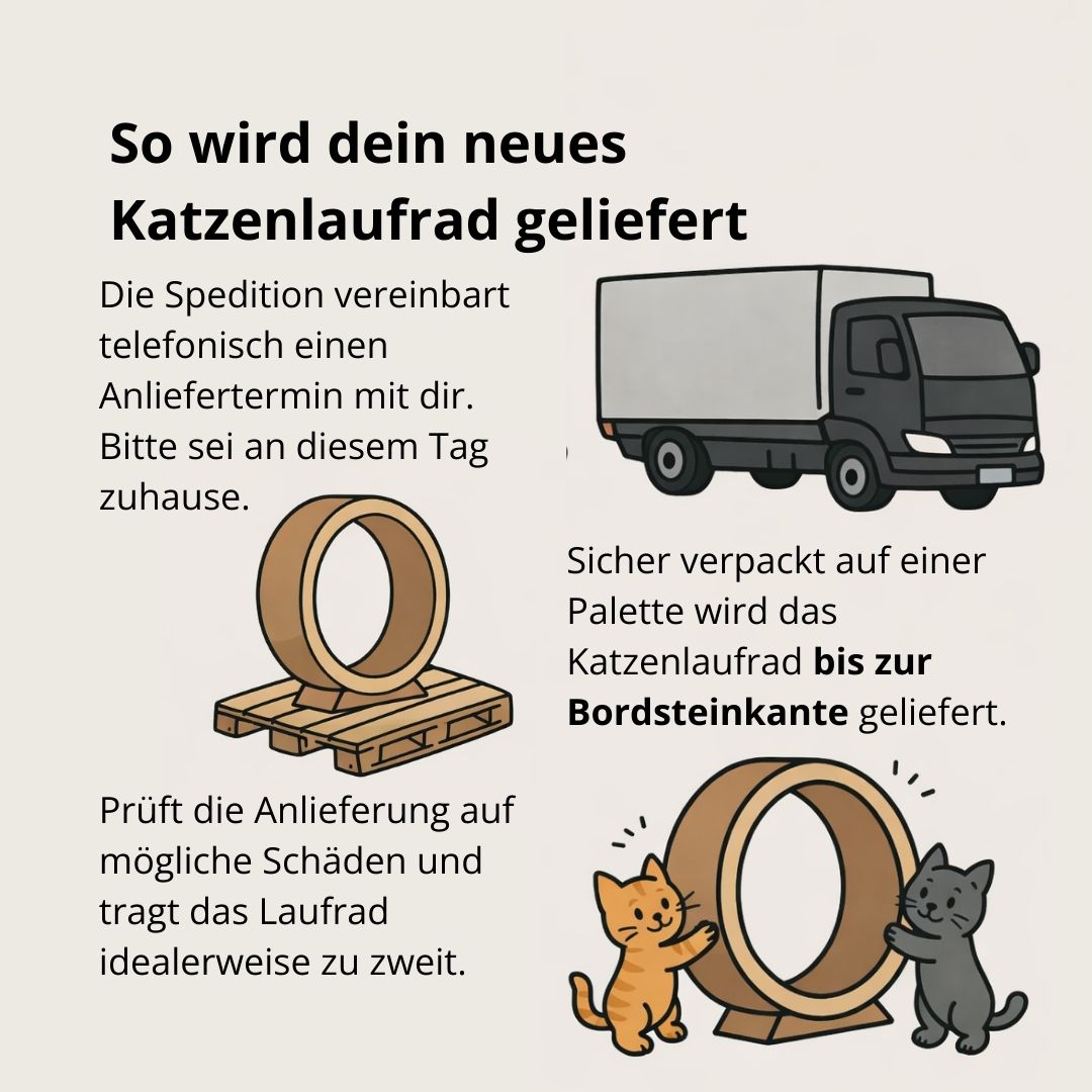 Elmato Katzenlaufrad Simba