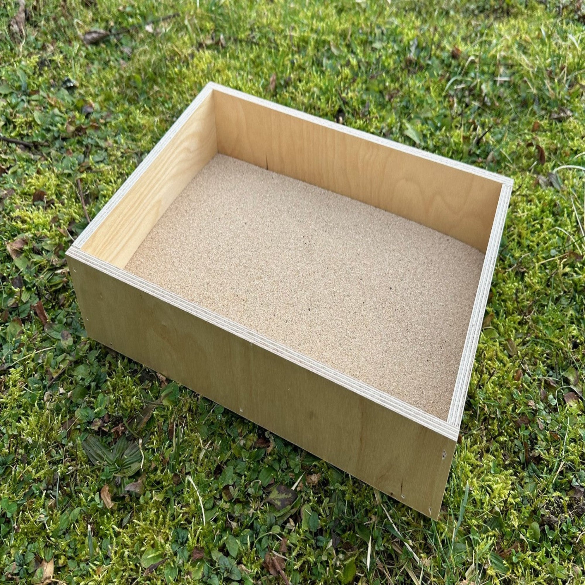 Elmato Buddelkiste HELL für Sandbad, wasserbeständig, 35x25x8cm - ABVERKAUF