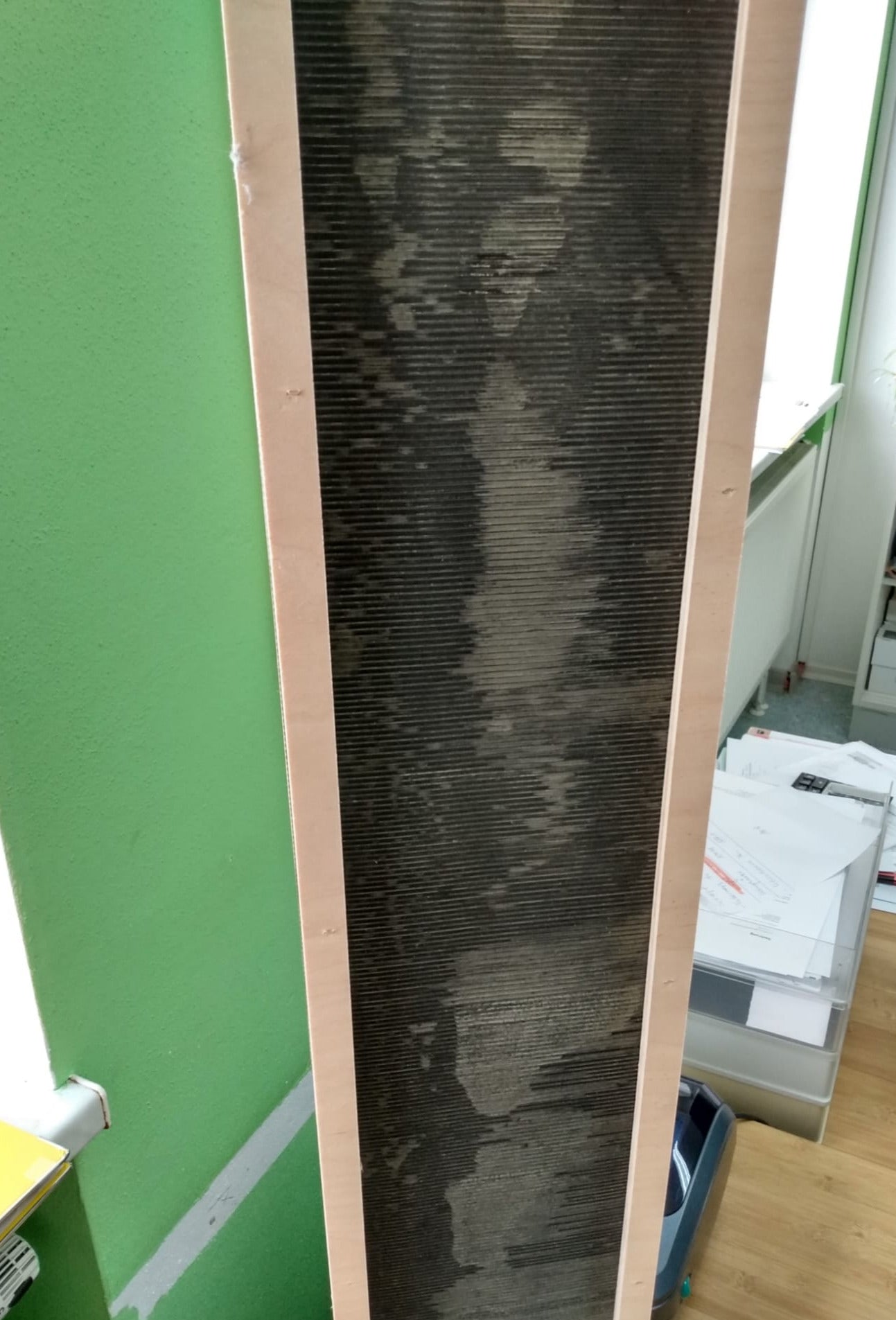 Elmato Nagertreppe-Rampe, antirutsch, mit Gummibelag beschichtet, 100 cm, B-Ware