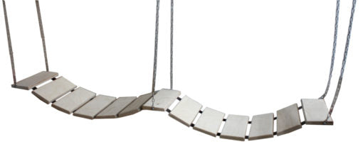 Elmato Katzen Wandhängebrücke, Treppe, Katzenzubehör, 120x20cm