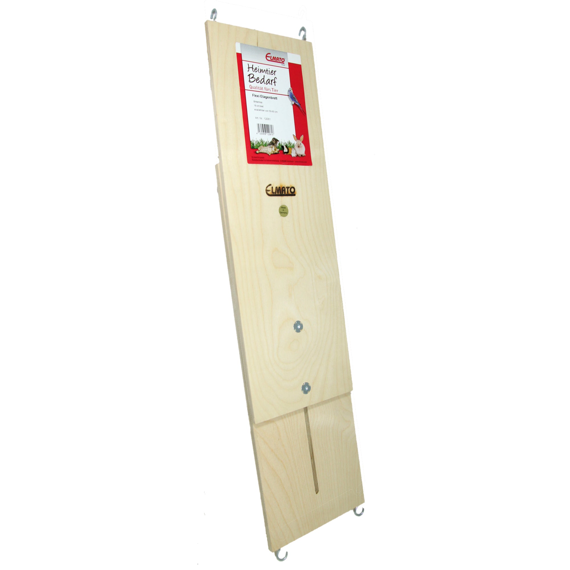 Elmato ausziehbares Etagenbrett, Holzetage, verstellbar 50-80cm