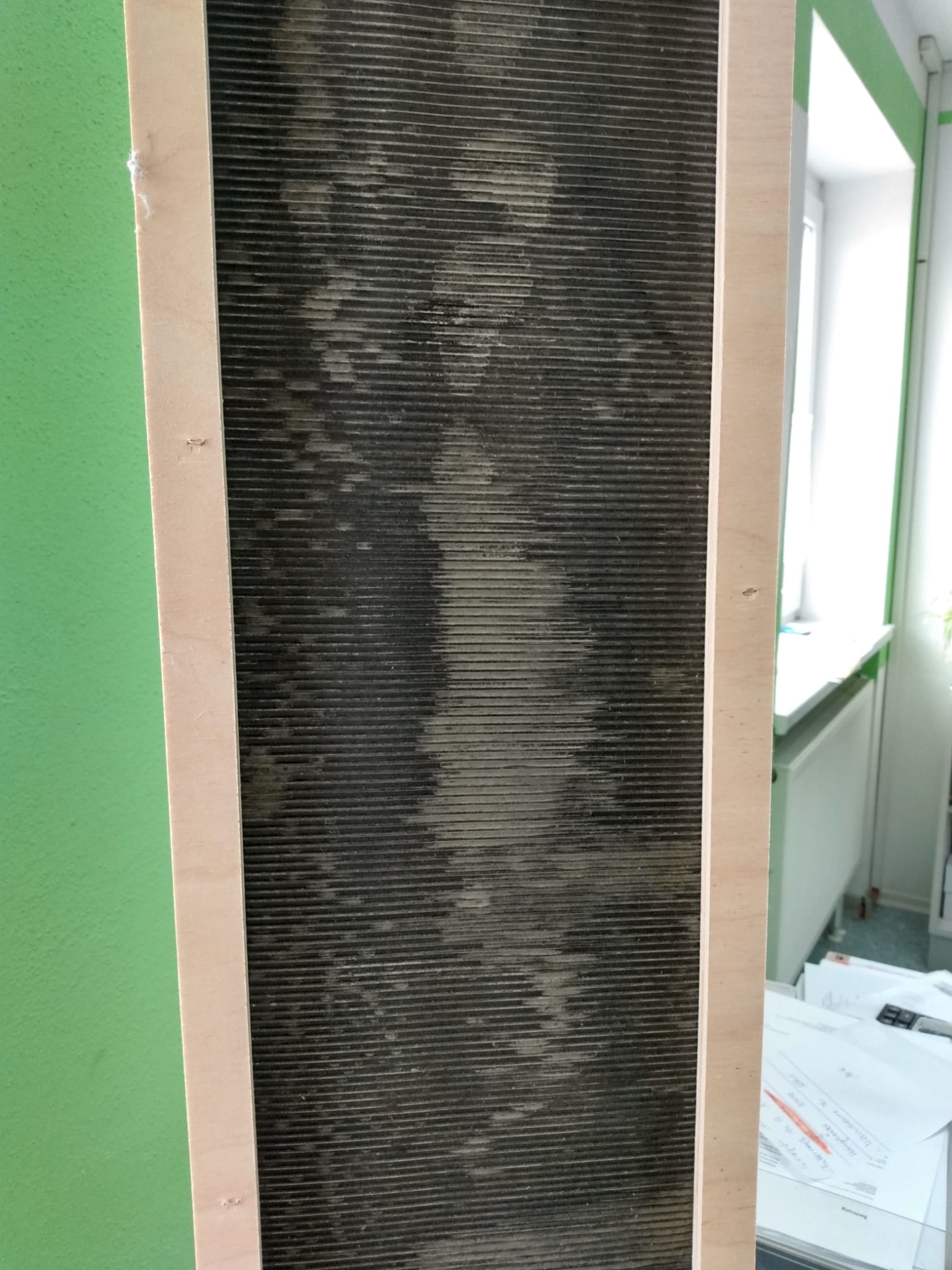 Elmato Nagertreppe-Rampe, antirutsch, mit Gummibelag beschichtet, 100 cm, B-Ware