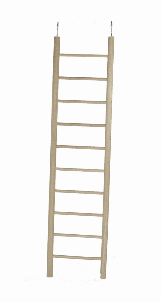 Elmato Holzleiter mit 4 oder 10 Sprossen